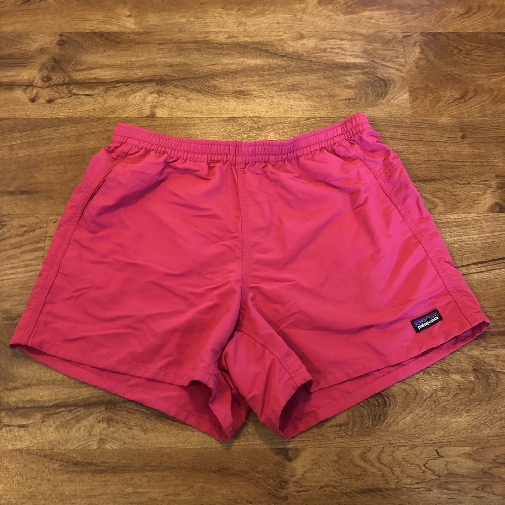 Patagonia Fuchsia Pink Baggies 4”